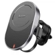 Автодержатель Hoco HW12 Guardian Magnetic Wireless 15W Цвет Черно-Серый - изображение 1