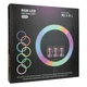 Лампа rgb mj56 56cm remote цвет черный - изображение 2