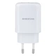 Сетевое Зарядное Устройство Borofone BN4 PD 20W QC3.0 Type-C to Lightning Цвет Белый - изображение 1