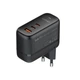 Сетевое Зарядное Устройство LDNIO Q366 GAN 65W Type C-Type C Цвет Черный - изображение 3