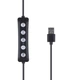 Лампа RGB JM33-13 33cm (Heart Style) Колір Чорний - изображение 4