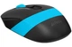 Мышь беспроводная A4Tech FG10 Black/Blue USB - изображение 5