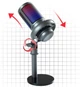 Игровой Стримминговый Конденсаторный Студийный USB Микрофон Janmai ME6S для компьютера и ноутбука RGB Black - изображение 5