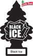Освіжувач повітря 4 шт LITTLE TREES Black Ice (Чорний Лід), ароматизатор Ялинка для автомобіля, будинку, офісу, ванної кімнати, шафи, гаражу - зображення 2