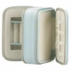 Шкатулка Casegrace SP-01167 Blue для украшений и ювелирных изделий портативная с зеркалом - изображение 3