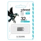USB флеш накопичувач Wibrand 32GB Hawk Silver USB 2.0 (WI2.0/HA32M1S) - изображение 2