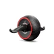 Ролик для преса PowerPlay зі зворотним механізмом AB Wheel Pro, чорно-червоний (PP_4326_Black/Red) (817545593) - зображення 1
