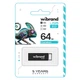 USB флеш накопитель Wibrand 64GB Chameleon Black USB 2.0 (WI2.0/CH64U6B) - изображение 2