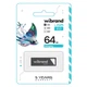 USB флеш накопичувач Wibrand 64GB Stingray Grey USB 2.0 (WI2.0/ST64U5G) - изображение 2