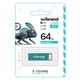 USB флеш накопичувач Wibrand 64GB Chameleon Blue USB 2.0 (WI2.0/CH64U6LU) - зображення 2