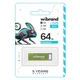 USB флеш накопитель Wibrand 64GB Chameleon Green USB 2.0 (WI2.0/CH64U6LG) - изображение 2