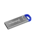 USB флеш накопичувач Wibrand 64GB Falcon Silver-Blue USB 2.0 (WI2.0/FA64U7U) - зображення 1