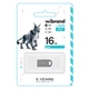 USB флеш накопитель Wibrand 16GB lynx Silver USB 2.0 (WI2.0/LY16M2S) - изображение 2