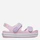 Дитячі сандалії для дівчинки Crocs Crocband Cruiser Sandal Kids 209423-84I 32-33 (J13) Рожеві (196265603763) - зображення 1