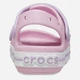 Дитячі сандалії для дівчинки Crocs Crocband Cruiser Sandal Kids 209423-84I 32-33 (J13) Рожеві (196265603763) - зображення 4
