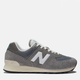 Buty sportowe męskie z siatką na platformie do kostki New Balance 574 U574WR2 44 (10US) 28 cm Szare (196307525879) (955555900779727) - Outlet - obraz 1