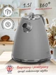 Электрочайник в стальном корпусе Adler AD 1343 grey 1,5 л STRIX - изображение 11
