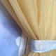 Занавеска короткая из шифона ALBO 300x170 cm Золотистая (KU-139-4) - изображение 6