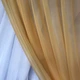 Занавеска короткая из шифона ALBO 300x170 cm Золотистая (KU-139-4) - изображение 5