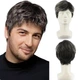 Парик мужской короткий черный с сединой VC Men 3571 / MW002A - изображение 1