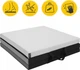 Мат гимнастический складной 4FIZJO 180 x 60 x 5 см Black/Grey (P-5907739319692) - изображение 7