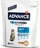 Сухий корм для дорослих котів і кішок Advance Adult Chicken & Rice курка рис 400 г (8410650151939) - изображение 1