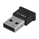 USB Bluetooth адаптер CSR RS071 із підтримкою BT5.0 для передачі даних чорний - зображення 2