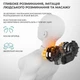 Масажна подушка з валиком RETTER Rolly Pillow з функцією гарячого компресу і витягування хребта техніка 3D масажу - зображення 4