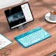 Беспроводная Bluetooth клавиатура Hoco S55 для смартфонов, планшетов и других устройств 500mAh, Blue - изображение 2