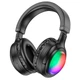 Наушники беспроводные Hoco Focus W48 с RGB подсветкой Черный - изображение 1