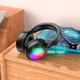 Наушники беспроводные Hoco Focus W48 с RGB подсветкой Черный - изображение 3