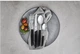 Набор столовых приборов Victorinox Swiss Modern Table Set 24 предмета с черной ручкой (6.9093.11W.24) - изображение 3