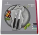 Набор столовых приборов Victorinox Swiss Modern Table Set 12 предметов с синей ручкой (6.9096.11W2.12) - изображение 3