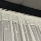 Короткая тюль сетка ALBO 300x170 cm Белая (KU-138-3-17) - изображение 8