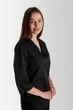 Медицинская рабочая кофта женская Toffy, Vsetex, 40-42 Черная - изображение 4
