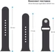 Ремешок ArmorStandart Sport Band (3 Straps) для Apple Watch 42 (Series 11-10)/41/40/38 Clear Blue (ARM74263) - изображение 4