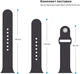 Ремешок ArmorStandart Sport Band (3 Straps) для Apple Watch 42/44/45/49mm Plum (ARM74265) - изображение 4