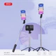 Монопод для селфі c тринога XO SS11 100см (Bluetooth пульт) Black (36207) - зображення 4