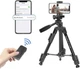 Штатив NeePho NP-3170S 40-105 см 3D уровень (Bluetooth пульт + держатель) Black (36210) - изображение 3