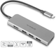USB-хаб Real-El type C Multifunction HUB USB 3.0 with HDMI CQ-700 Space Grey (EL123110002) - зображення 2