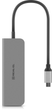 USB-хаб Real-El type C Multifunction HUB USB 3.0 with HDMI CQ-700 Space Grey (EL123110002) - зображення 3