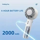Портативный мини вентилятор MINI FAN с аккумулятором и зарядкой через USB UKC K36 - изображение 2