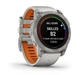 Смарт-годинник GARMIN Fenix 7X Pro Sapphire Solar Titanium w. Fog Gray/Ember O. Band (010-02778-14/15) - зображення 3