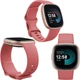 Смарт-годинник Fitbit Versa 4 Pink Sand/Copper Rose (FB523RGRW) - зображення 4