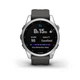 Смарт-годинник GARMIN Fenix 7S Silver with Graphite Band (010-02539-00/01) - зображення 3