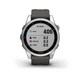 Смарт-годинник GARMIN Fenix 7S Silver with Graphite Band (010-02539-00/01) - зображення 4