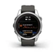 Смарт-годинник GARMIN Fenix 7S Pro Solar Silver w. Graphite Band (010-02776-01) - зображення 2