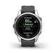 Смарт-годинник GARMIN Fenix 7S Pro Solar Silver w. Graphite Band (010-02776-01) - зображення 5