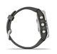 Смарт-годинник GARMIN Fenix 7S Pro Solar Silver w. Graphite Band (010-02776-01) - зображення 6