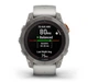 Смарт-годинник GARMIN Fenix 7 Pro Sapphire Solar Titanium w. Fog Gray/Ember O. Band (010-02777-20/21) - зображення 5
